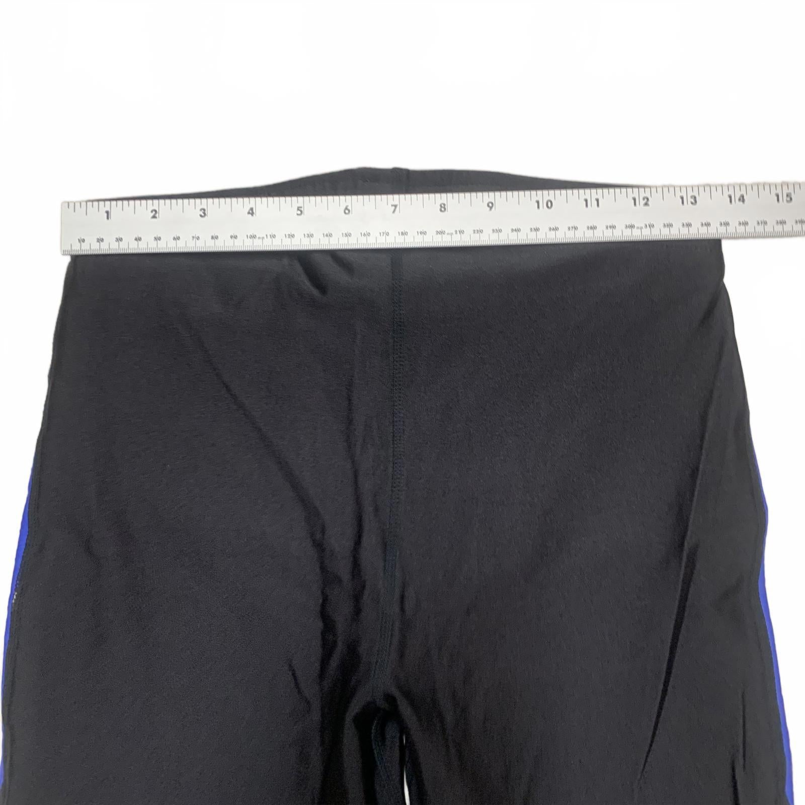 Hot Chillys Men's Size Large Black Royal Blue Athletic Pants