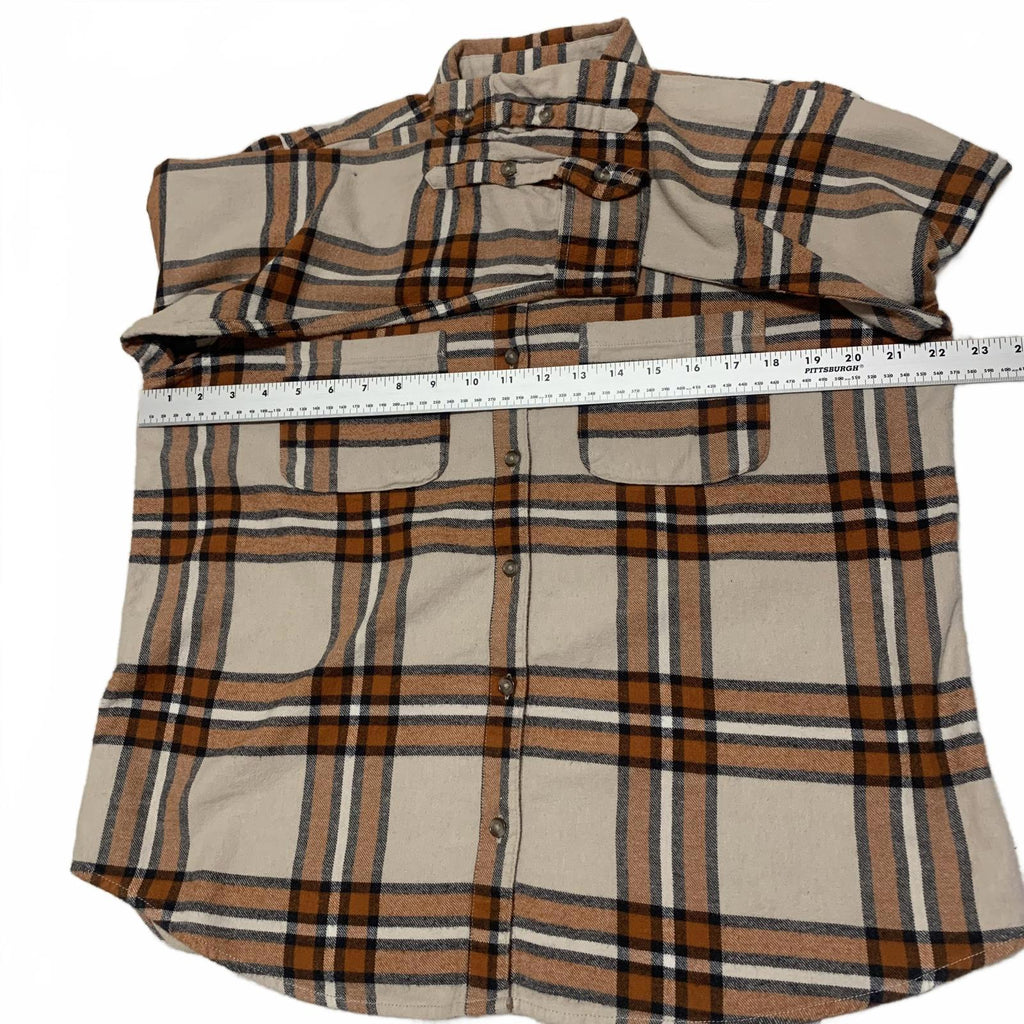 Universal Thread Men's Size Medium Casual Long Sleeve Plaid Shirt