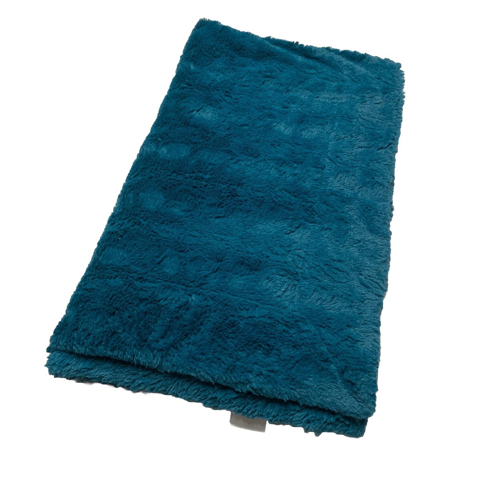 Everlasting Comfort 50”x65”Luxury Faux Fur Throw Blanket Soft Fluffy Doublesided