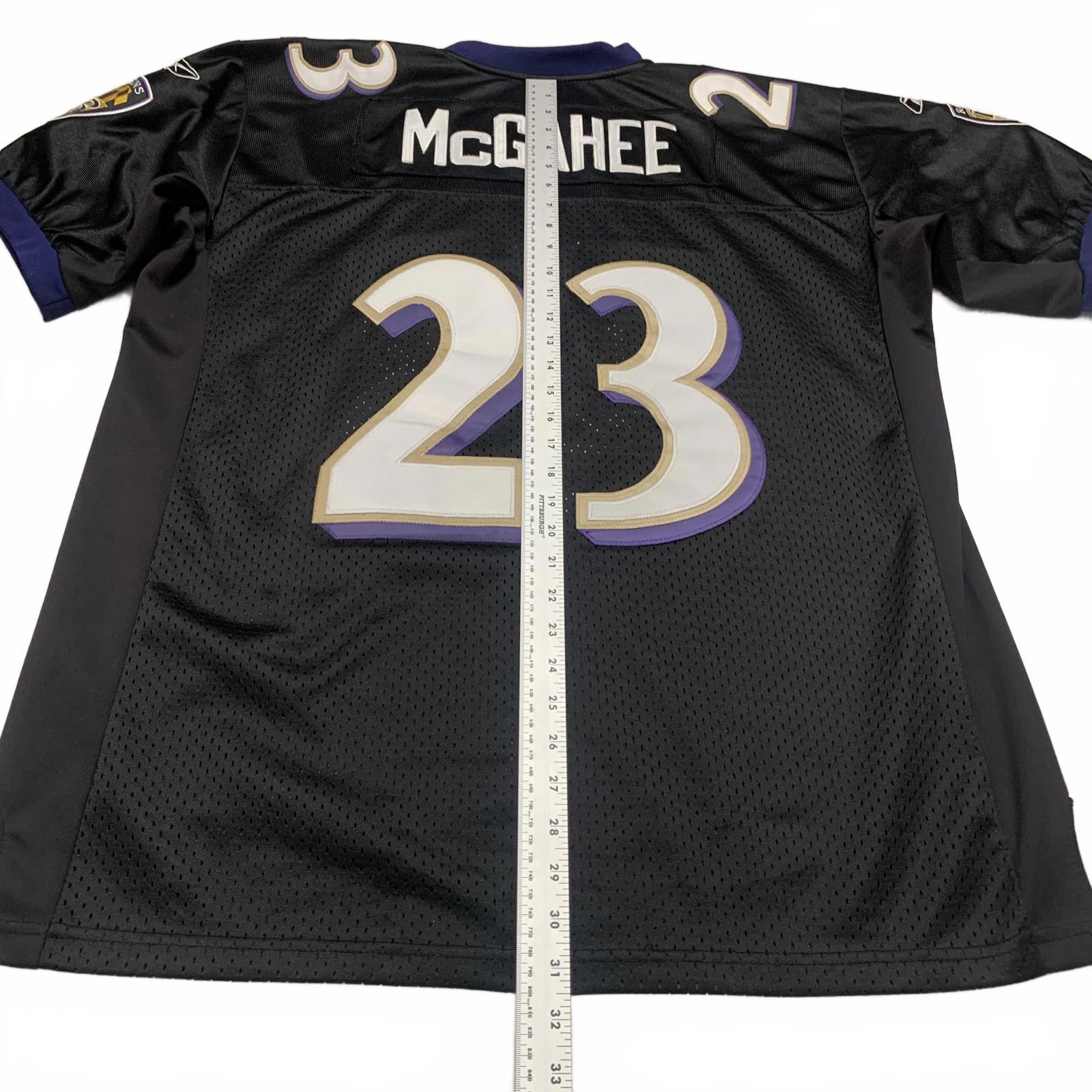 Baltimore Ravens Willis McGahee Jersey Reebok Sz 50 Autehentic