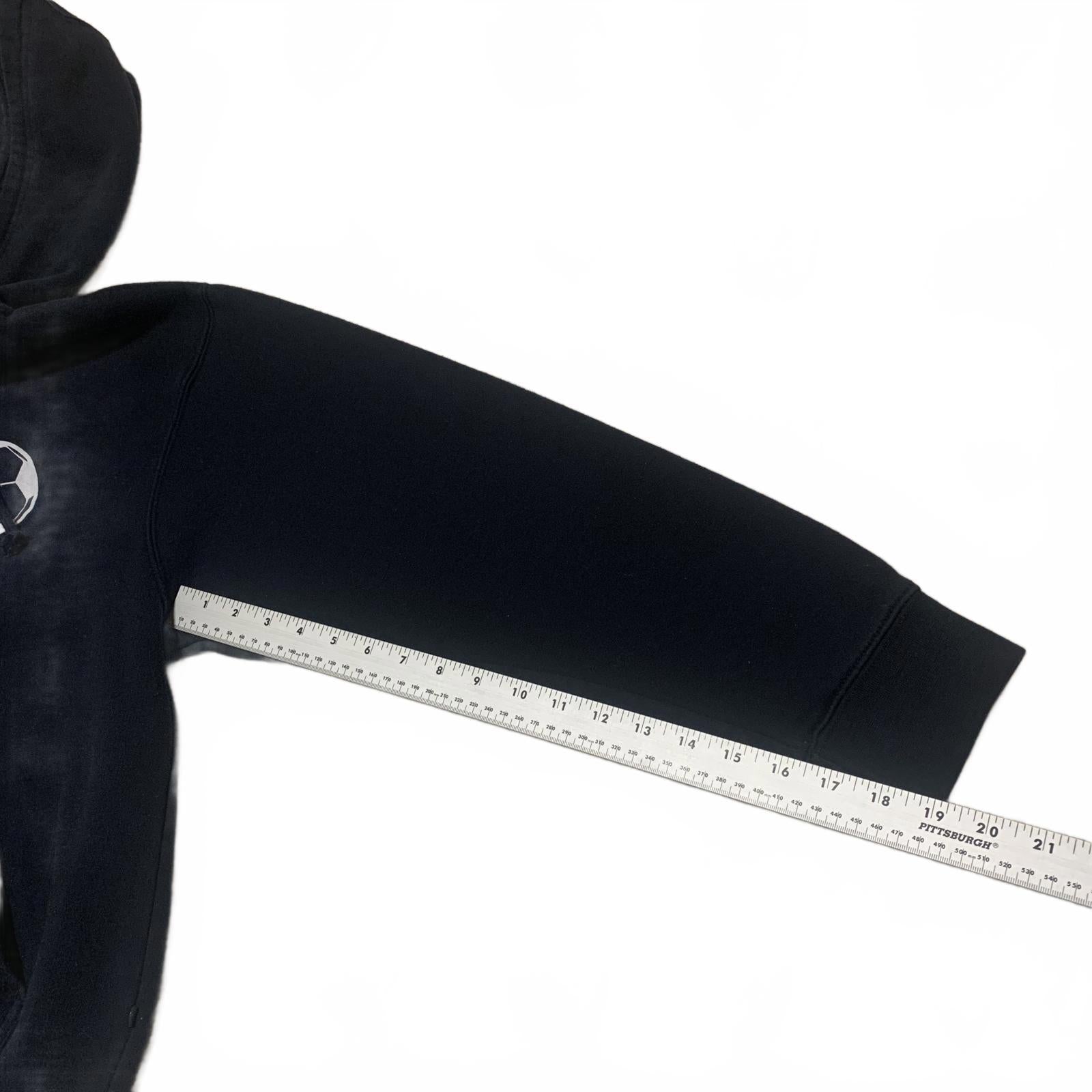 Pennant Panthers Soccer Hoodie Sweatshirt Unisex Size M Black