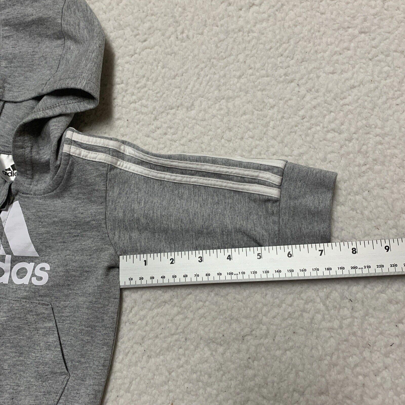 Adidas Infant Baby Size Size 3 Months Heather Gray Hoodie Sweater Full Zip