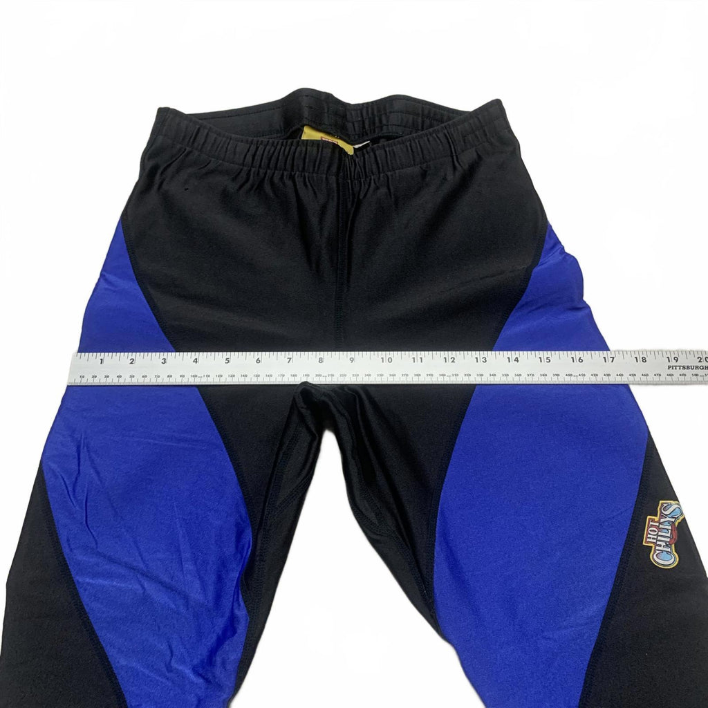 Hot Chillys Men's Size Large Black Royal Blue Athletic Pants