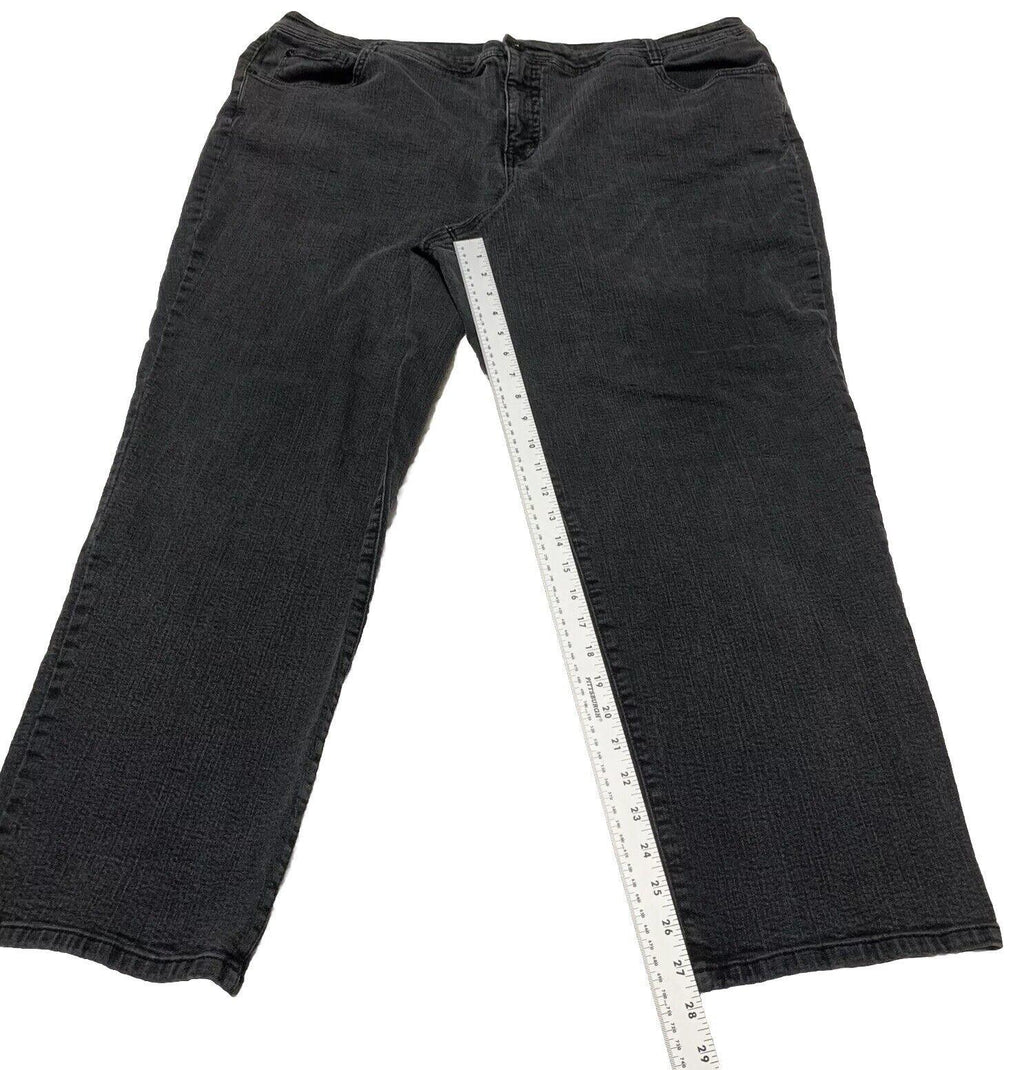 Style & Co Women’s Size 24W Gray Slim Leg High Rise Tummy Control Jeans