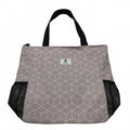 Esván Women's Utility Tote Shoulder Bag Floral Lilac