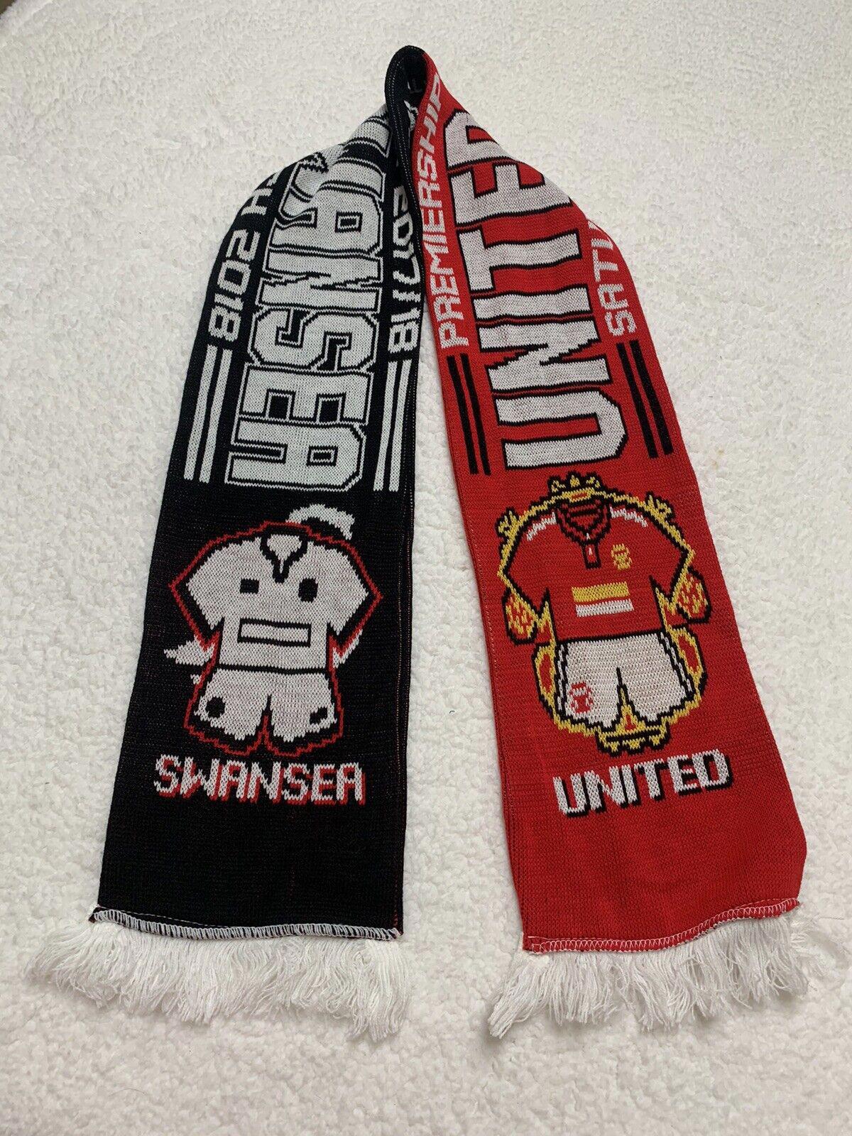 Manchester United Soccer Football 2017 2018 Scarf Theatre of Dreams Old Trafford
