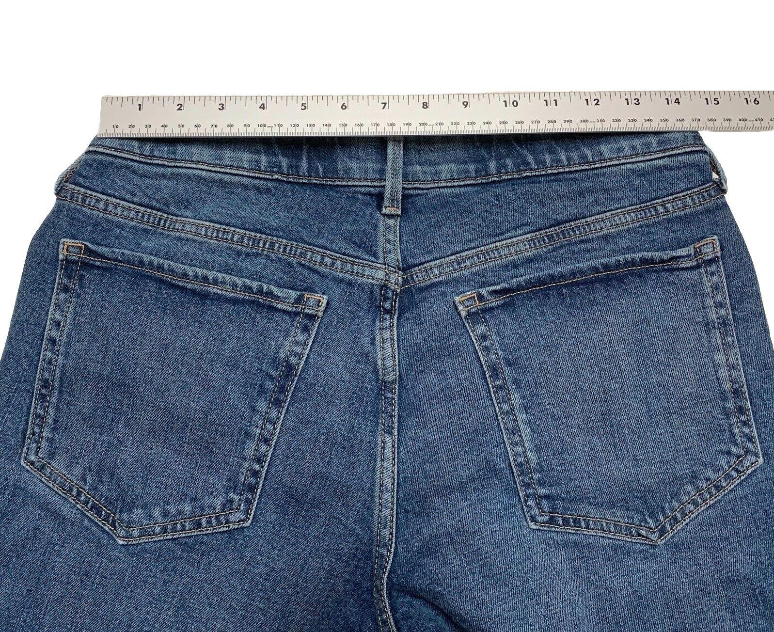 Old Navy Maternity O.G. Size 8 Blue Straight Jeans - Comfortable Fit