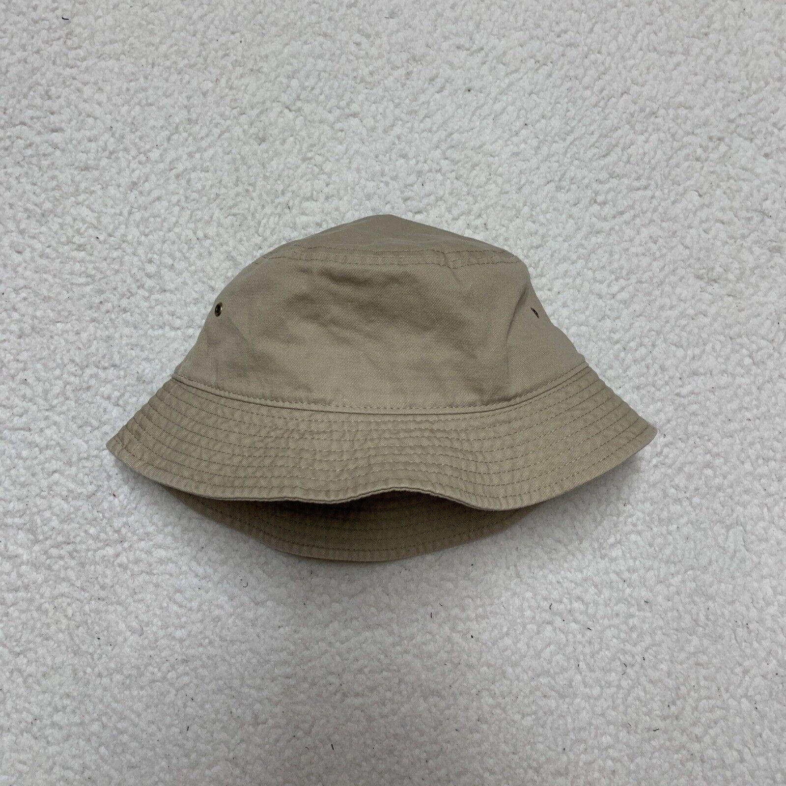 Gelante Unisex L/XL Beige 100% Cotton Packable Fishing Hunting Summer Travel Hat