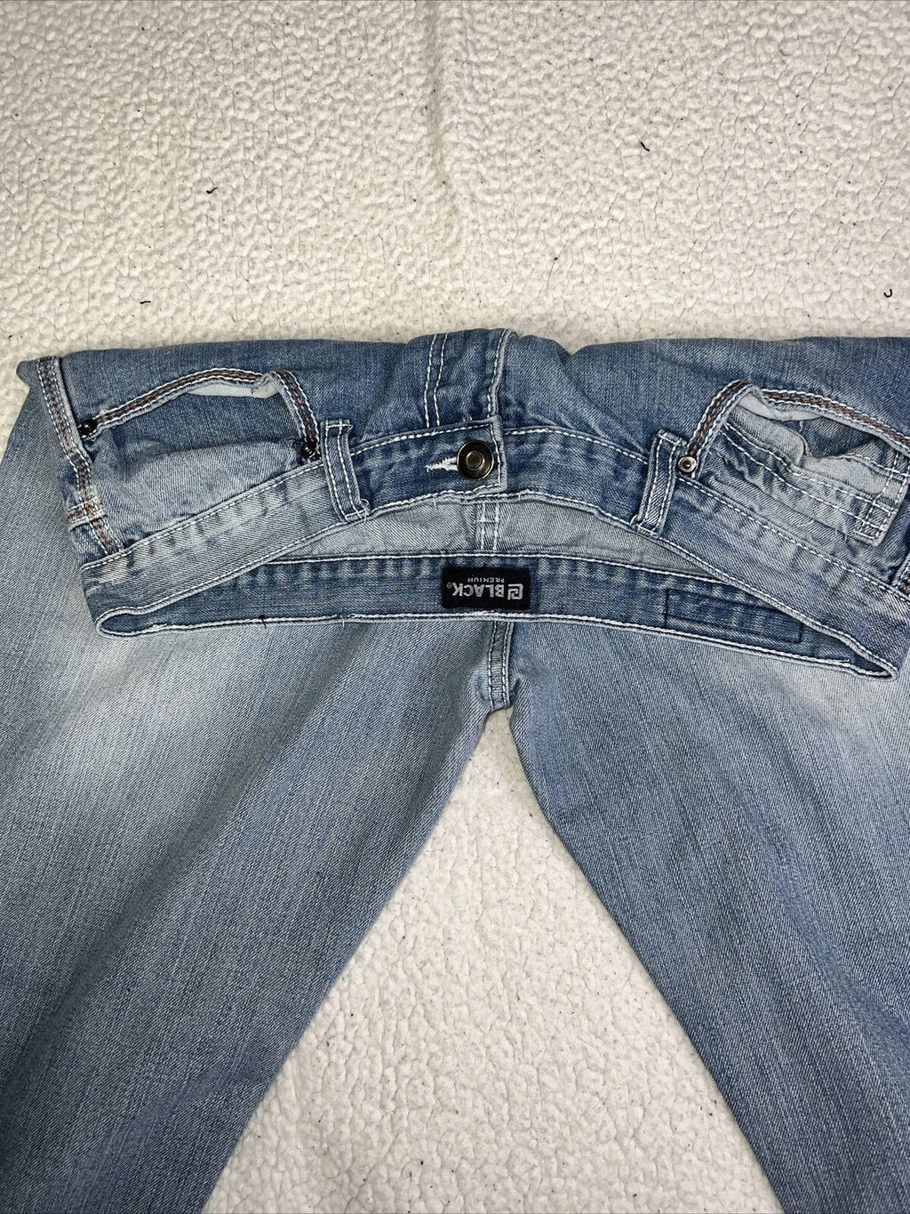 Black Premium Jeans Blue Men's Size 34/30 Boot