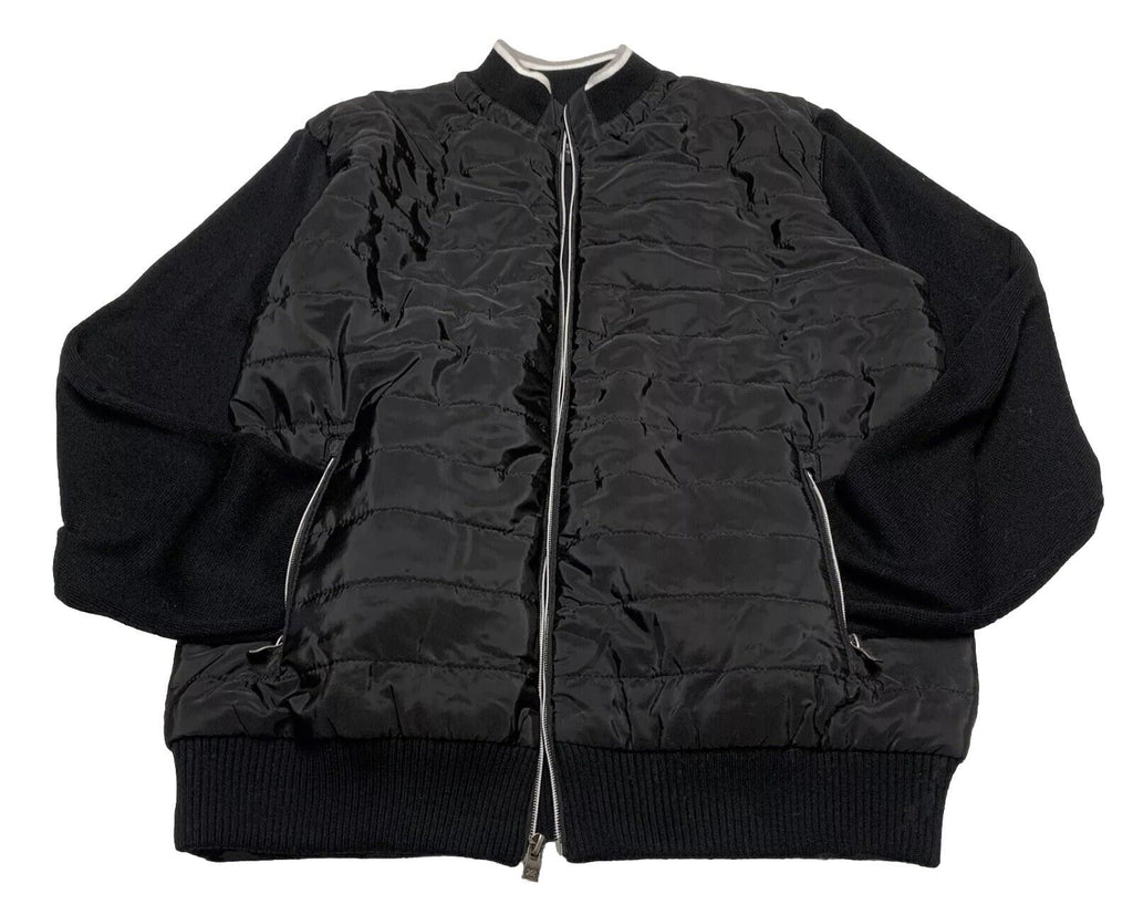 Xray Jeans Men's Size XL Black Light Weight Puffer Bomber Jacket