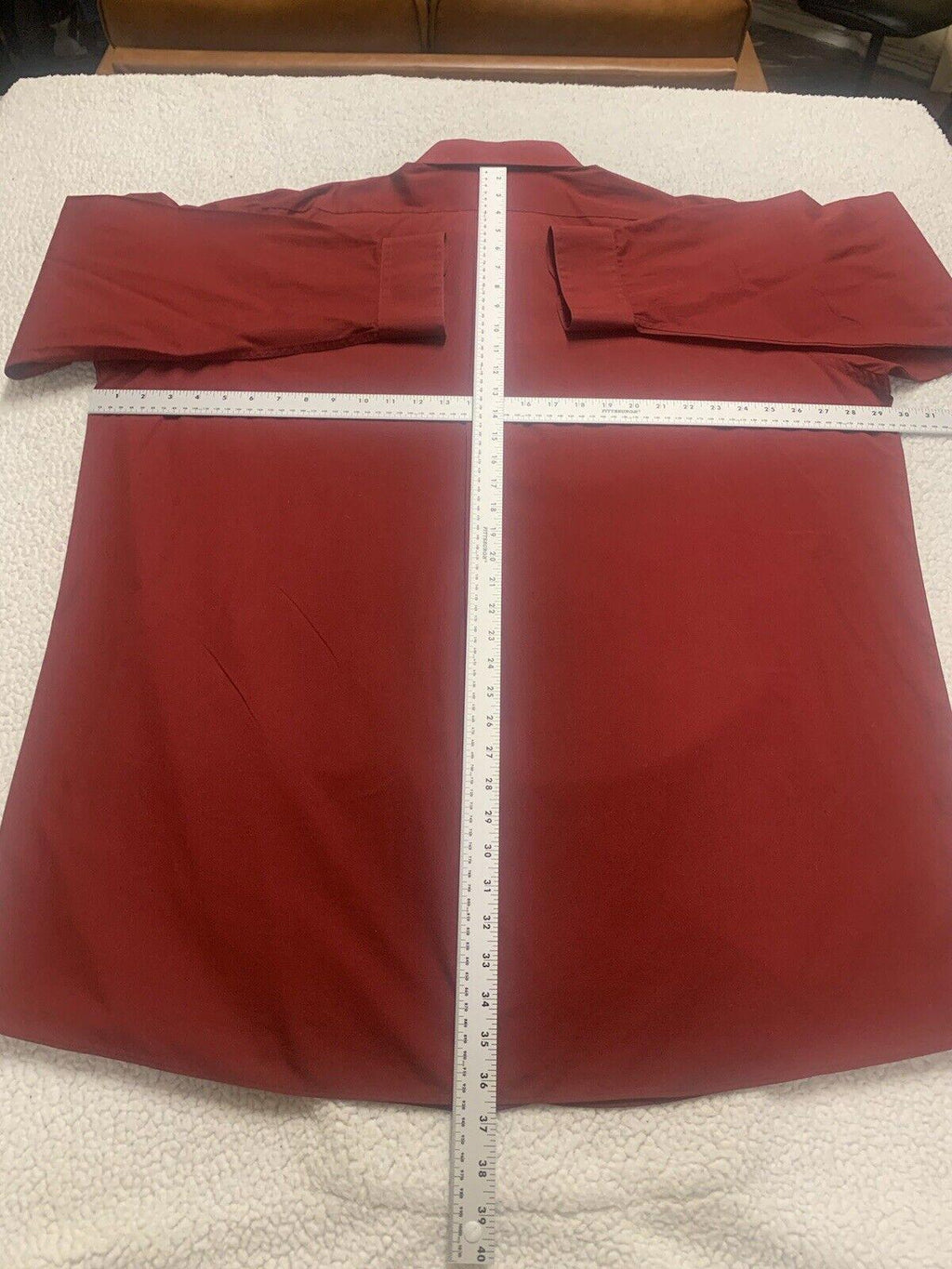 Alexander Julian Men's 3XLT Shirt Long Sleeve Red Wine