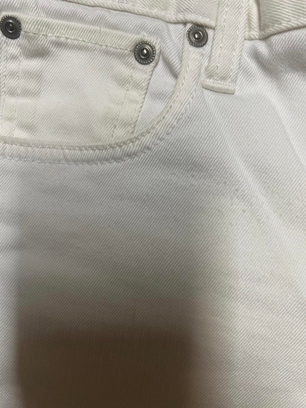 23KU Premium Denim by Onward Kashiyama  Women's White Japanese Jeans 27x24.5