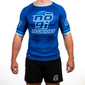 '7Four Short Sleeve Rank Rash Guard Blue