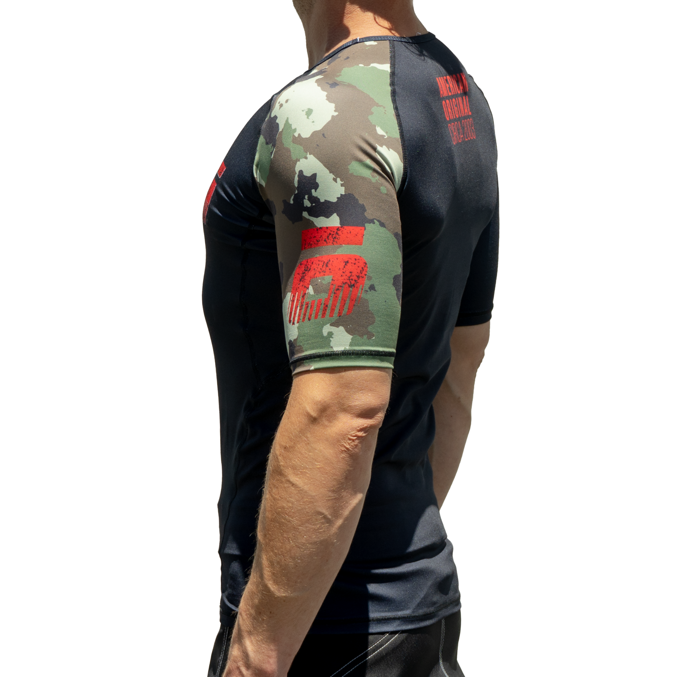 Dutch Camo Short Sleeve Rash Guard