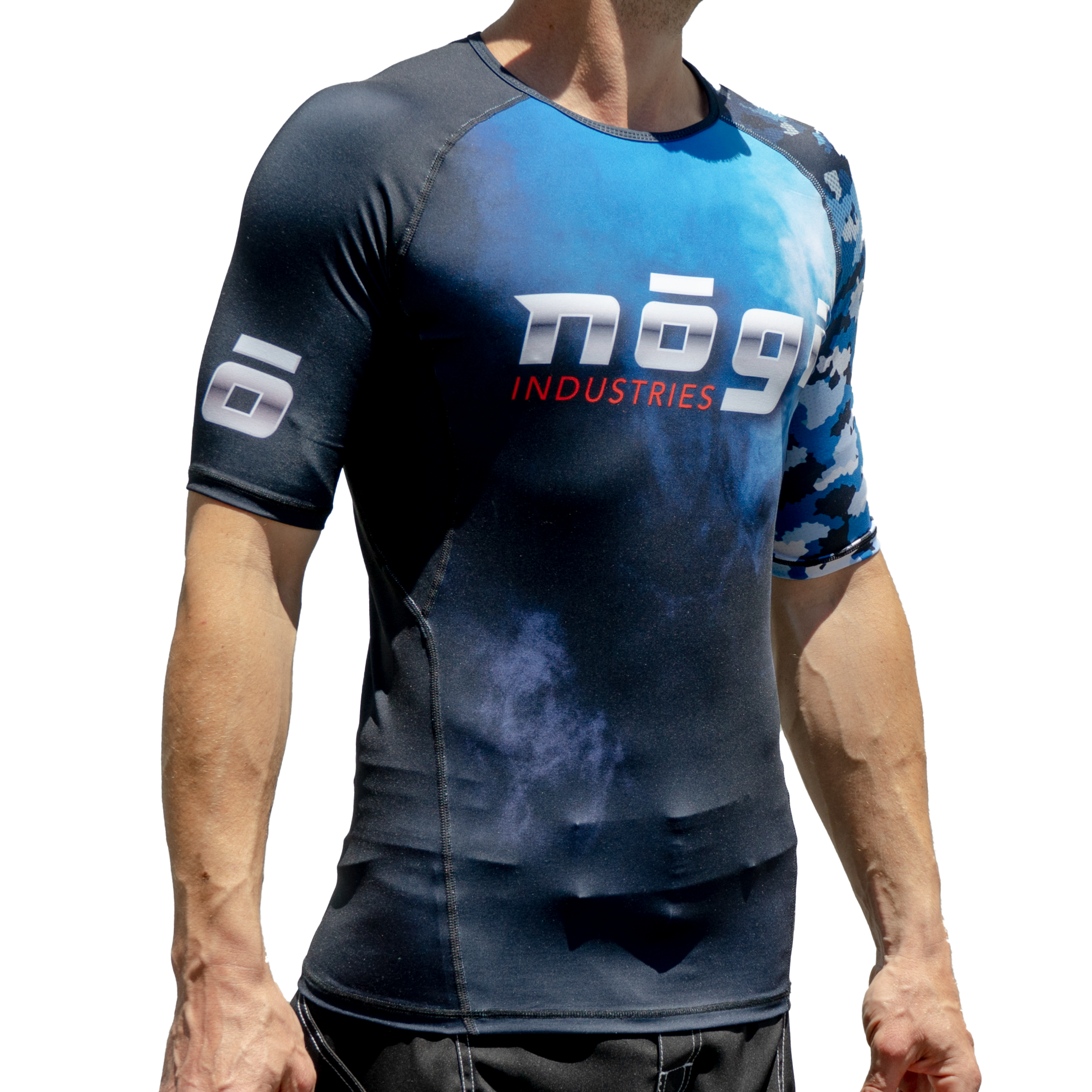 Resistance Camo Short Sleeve Rash Guard