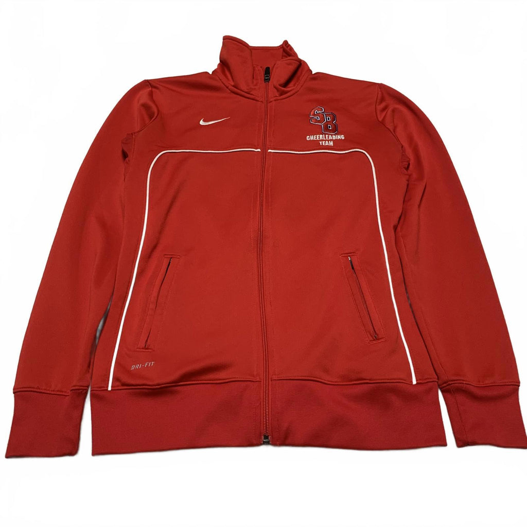 Nike Dri-Fit Men’s Size Medium Red Full-Zip Athletic Jacket