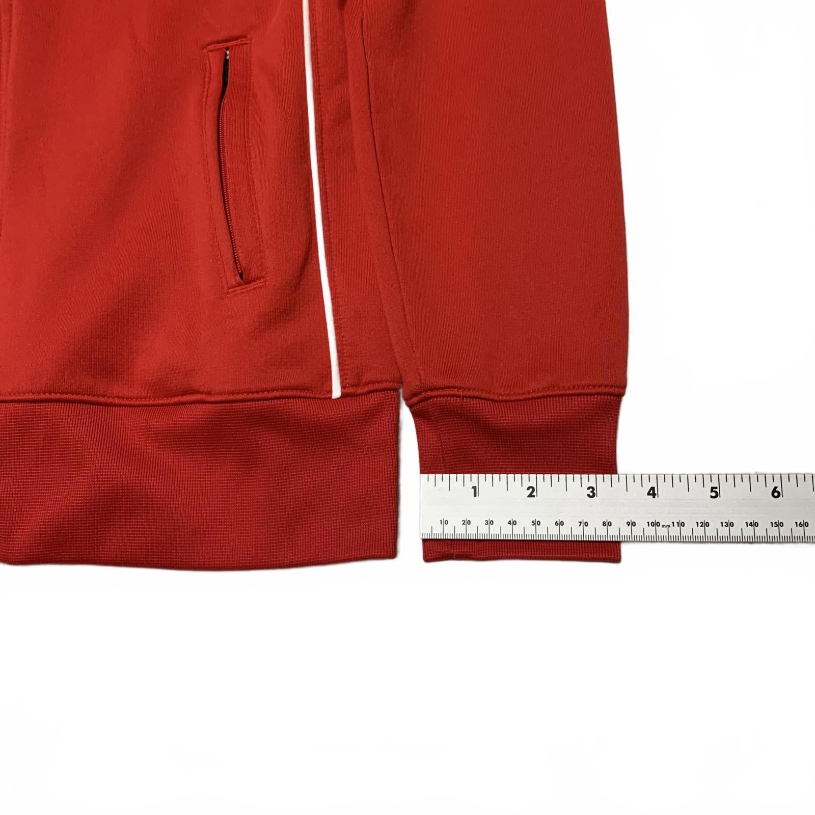 Nike Dri-Fit Men’s Size Medium Red Full-Zip Athletic Jacket