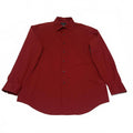 Alfani Men's L 16-16.5 Red Long Sleeve Dress Shirt