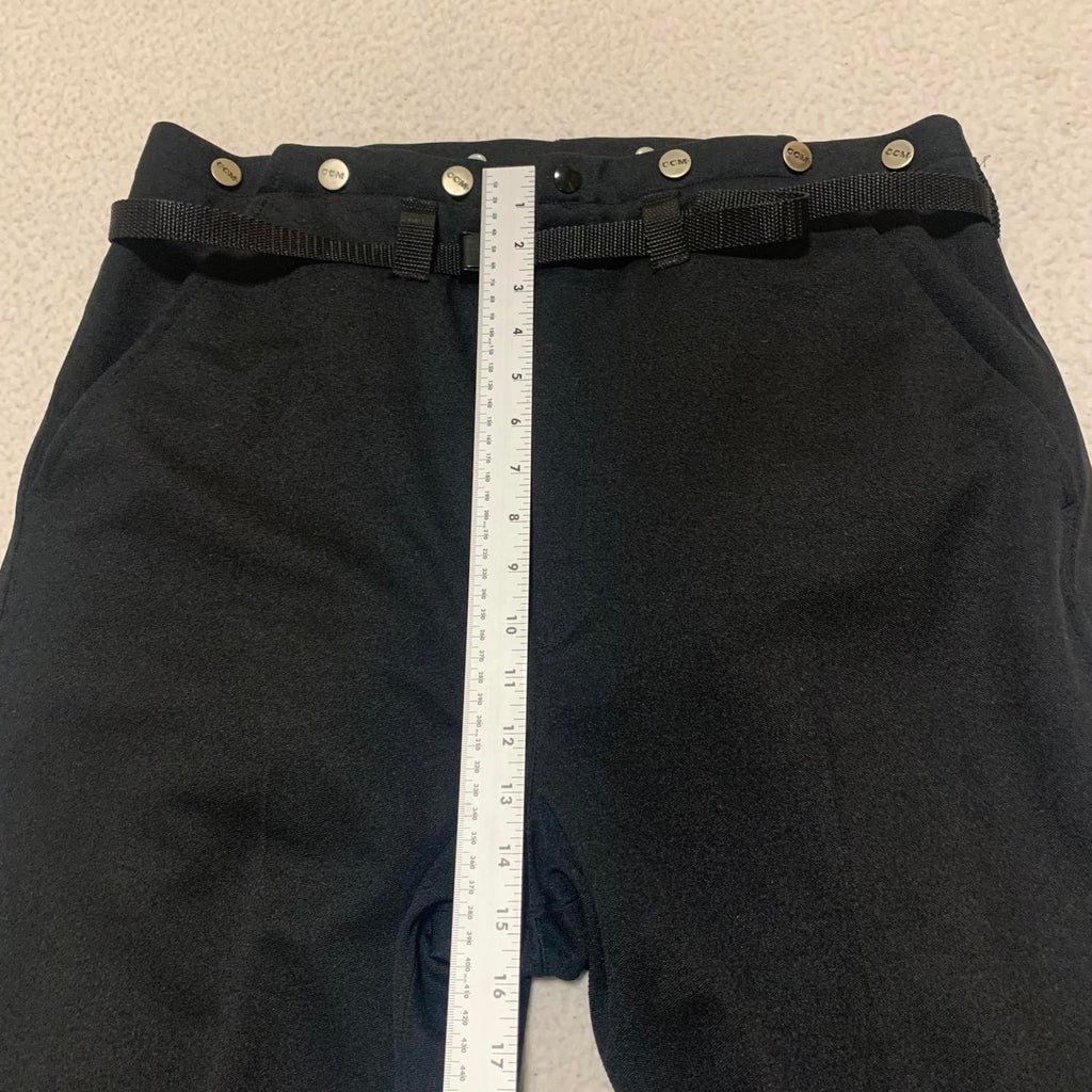 Vintage CCM Hockey Referee Pants Size M Black Canada