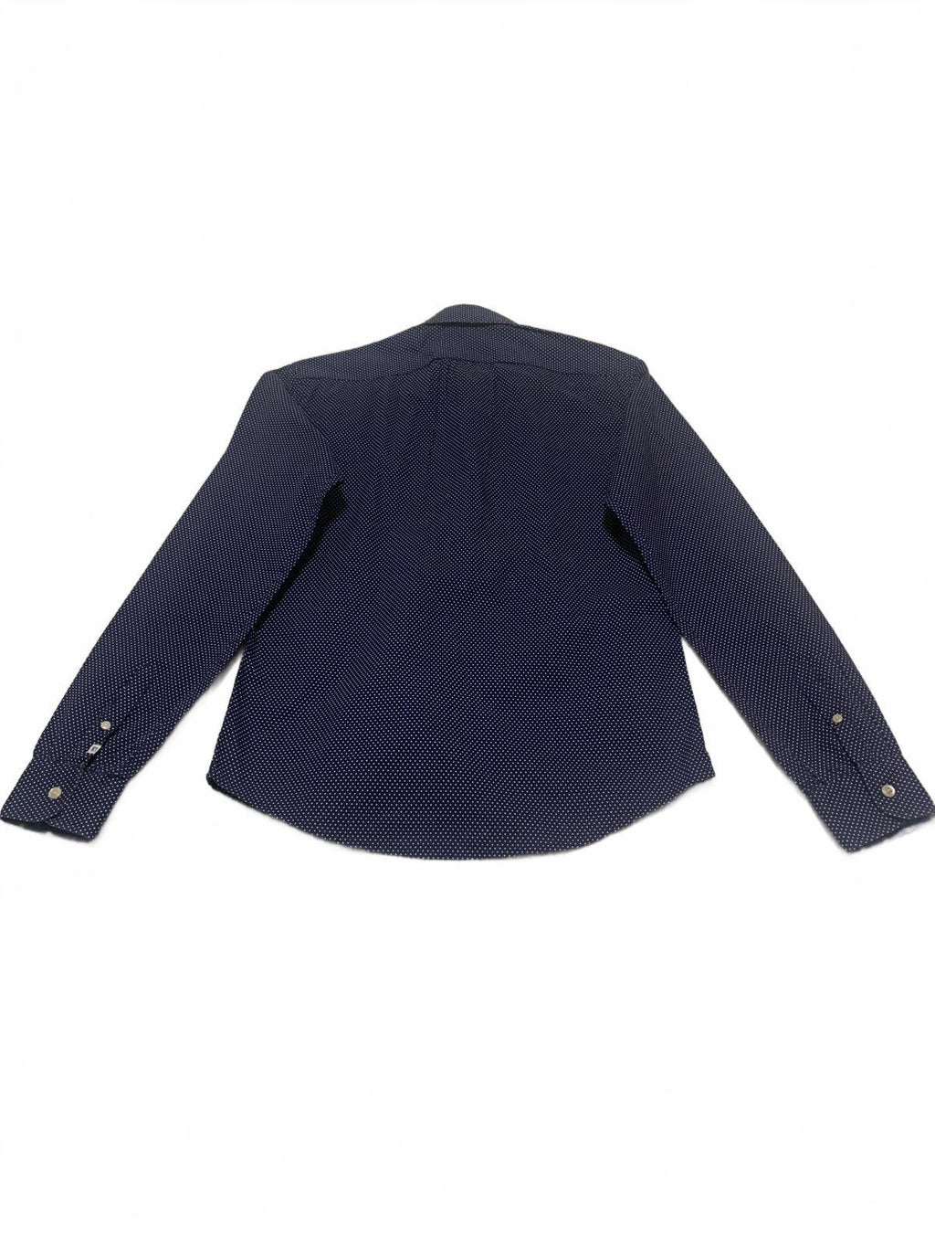 Scotch & Soda Navy Blue Polka Dot Button Up Shirt S