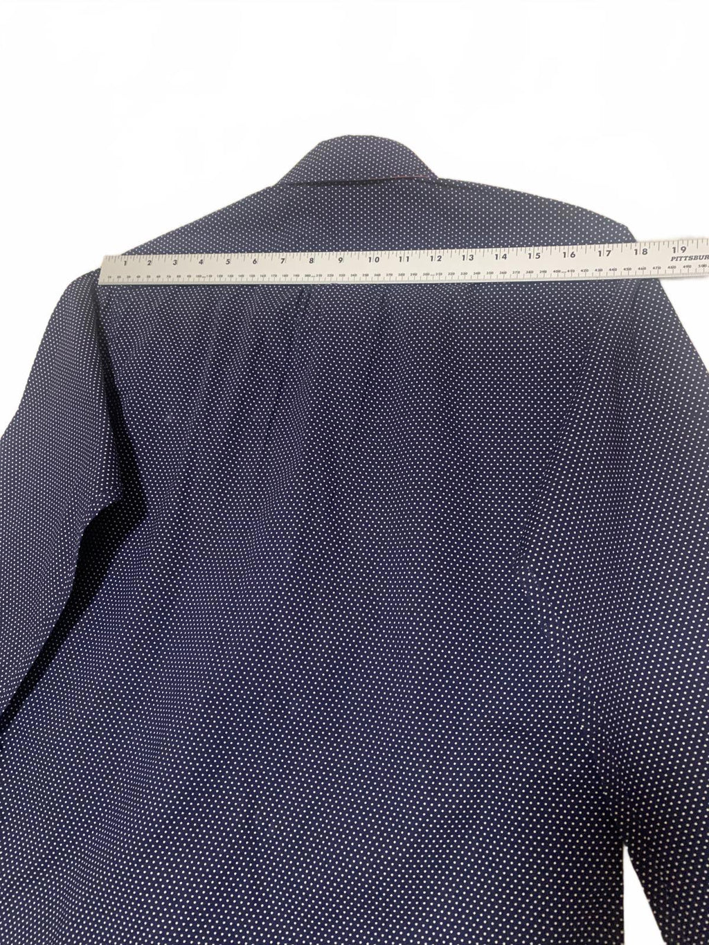 Scotch & Soda Navy Blue Polka Dot Button Up Shirt S