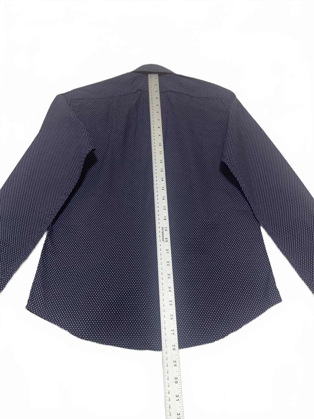 Scotch & Soda Navy Blue Polka Dot Button Up Shirt S