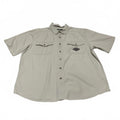 Harley Davidson Beige Button-Up Shirt Eagle Tag XL