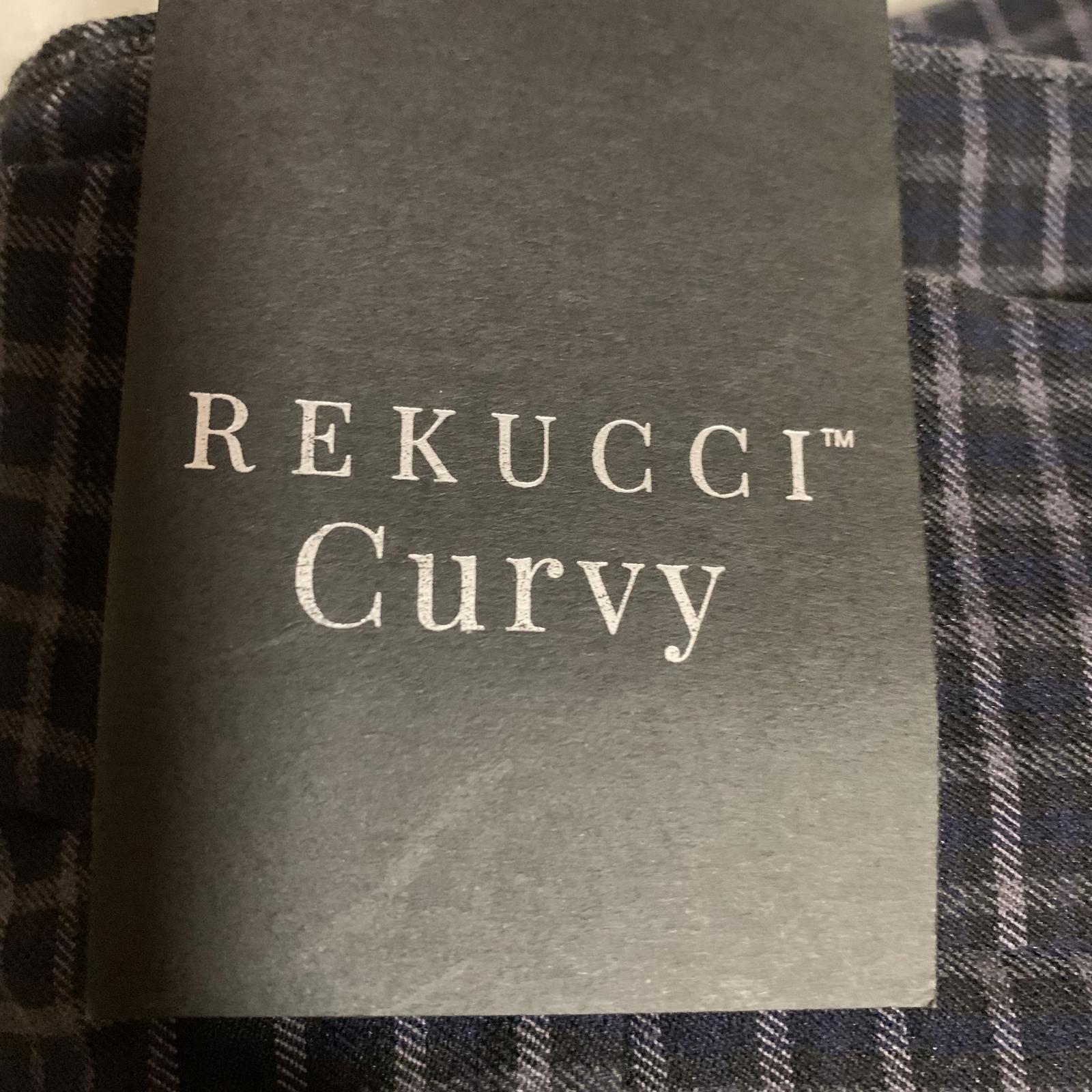 NWT Rekucci Curvy Women's Petite Size 20WP Straight Leg Pants