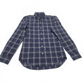 Bonobos Men's Size Small Blue Tailored Fit Plaid Shirt