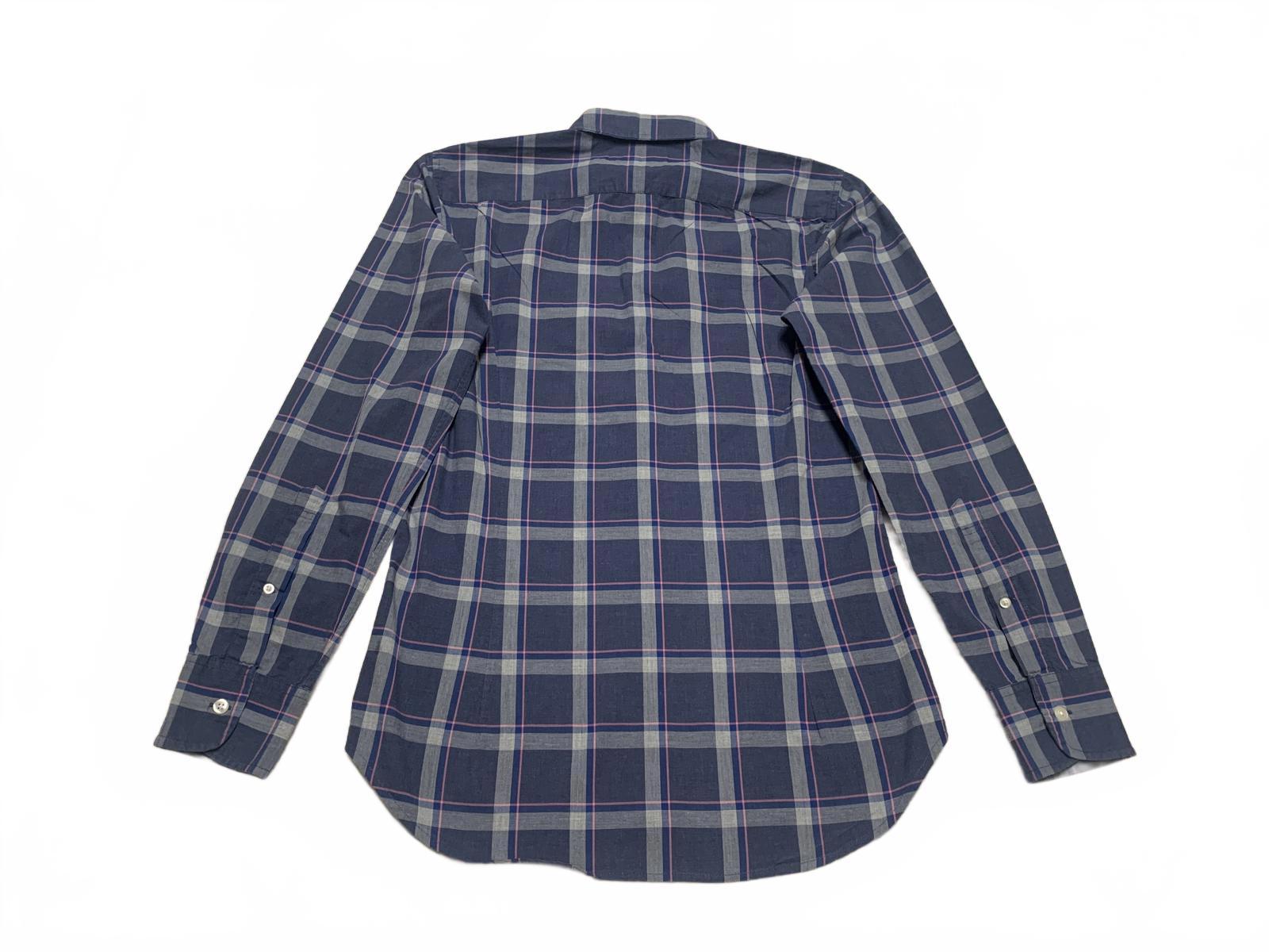Bonobos Men's Size Small Blue Tailored Fit Plaid Shirt