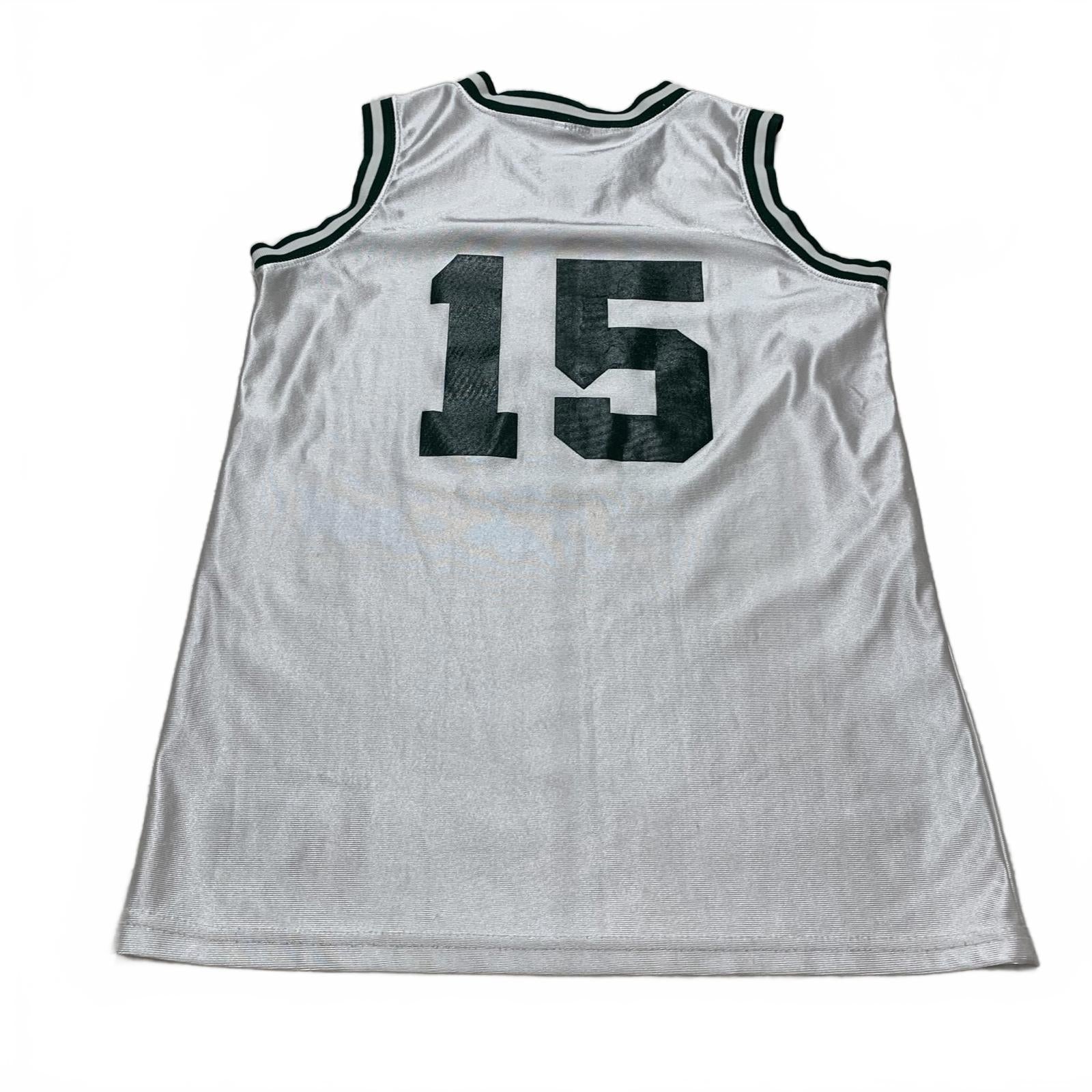 VTG Nike Raiders Basketball Jersey #15 Sz M White