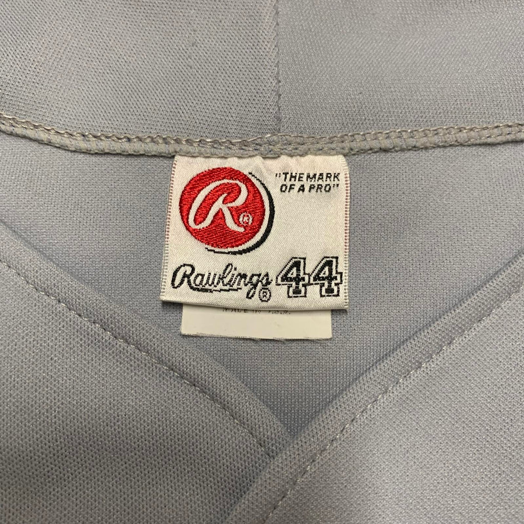 VTG Rawlings Midville #22 Dodgers Jersey Sz 44 Gray