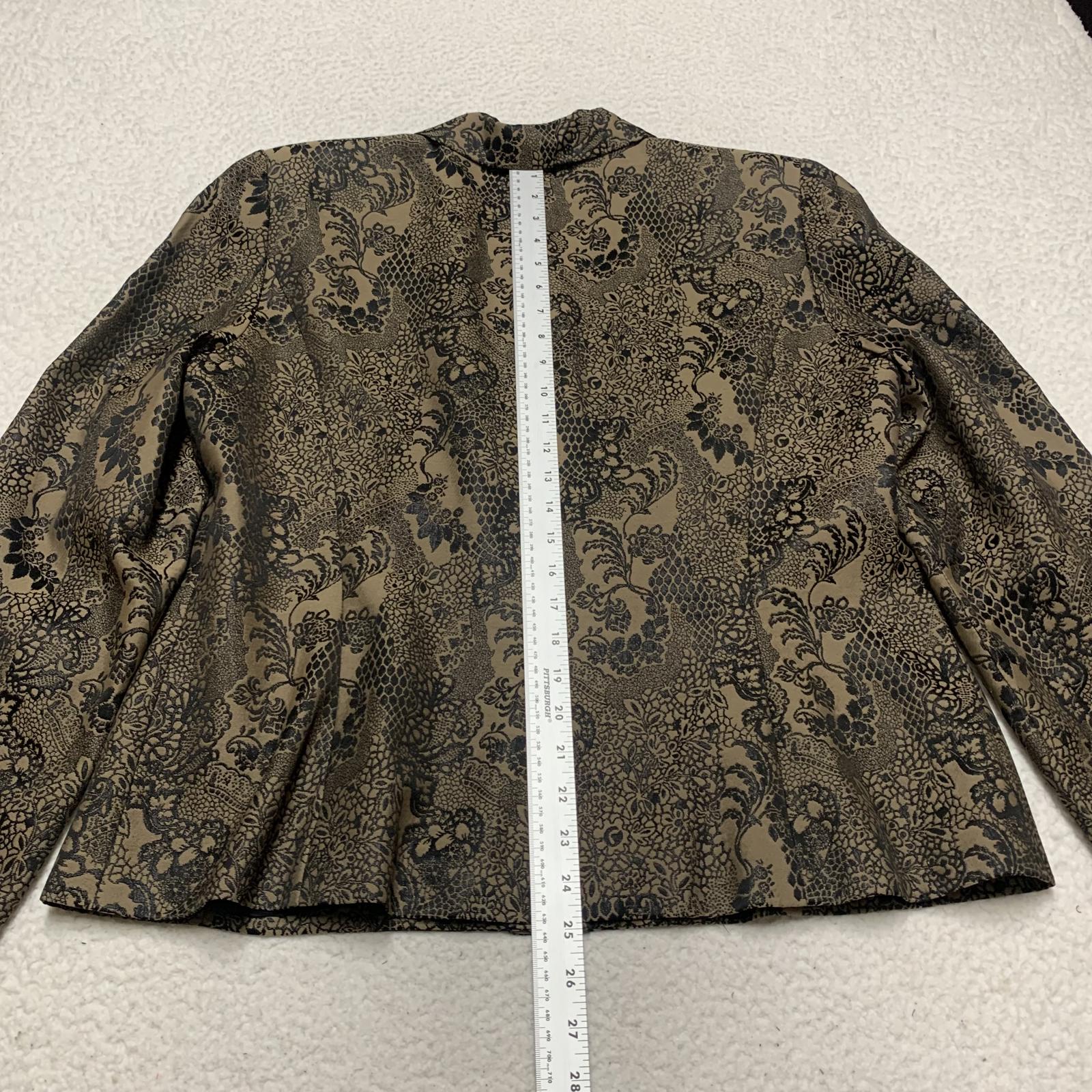VTG Oleg Cassini BlackTie Women's 18 Evening Blazer
