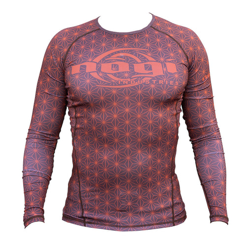 Spectral Long Sleeve Rank Rashguard - Brown (LS)