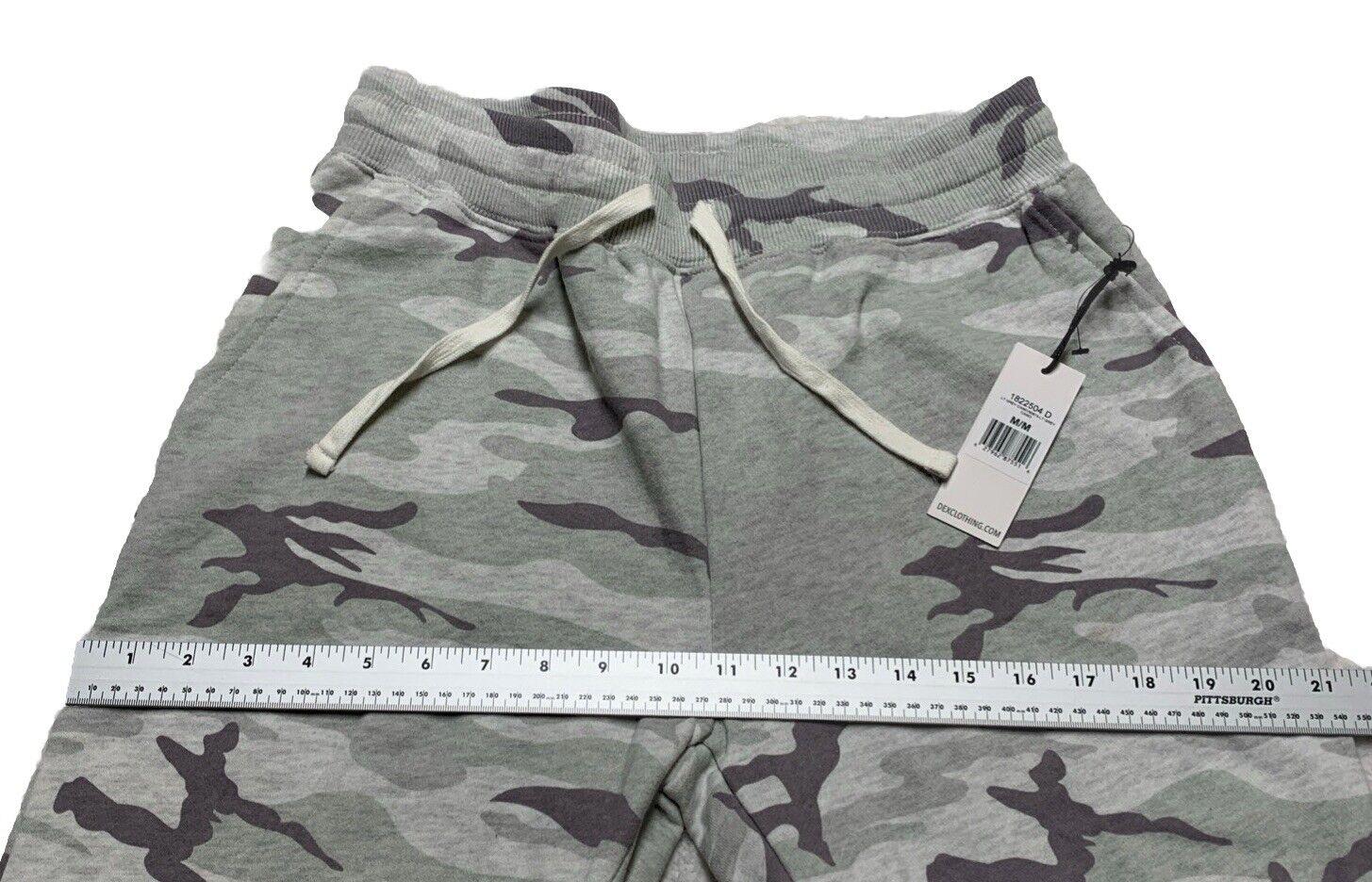 Dex Clothing Women Medium Light Gray Jogger Legging Pants Camouflage Print