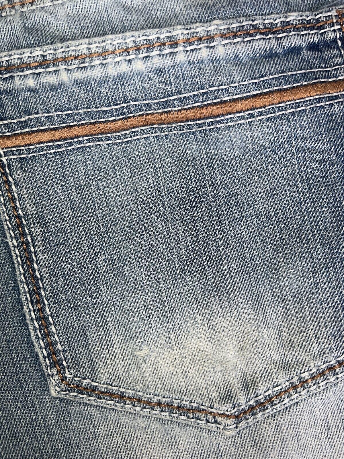 Black Premium Jeans Blue Men's Size 34/30 Boot