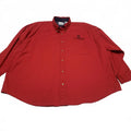 Munsingwear Men's 3X Red Wrinkle Resistant Red Button Shirt