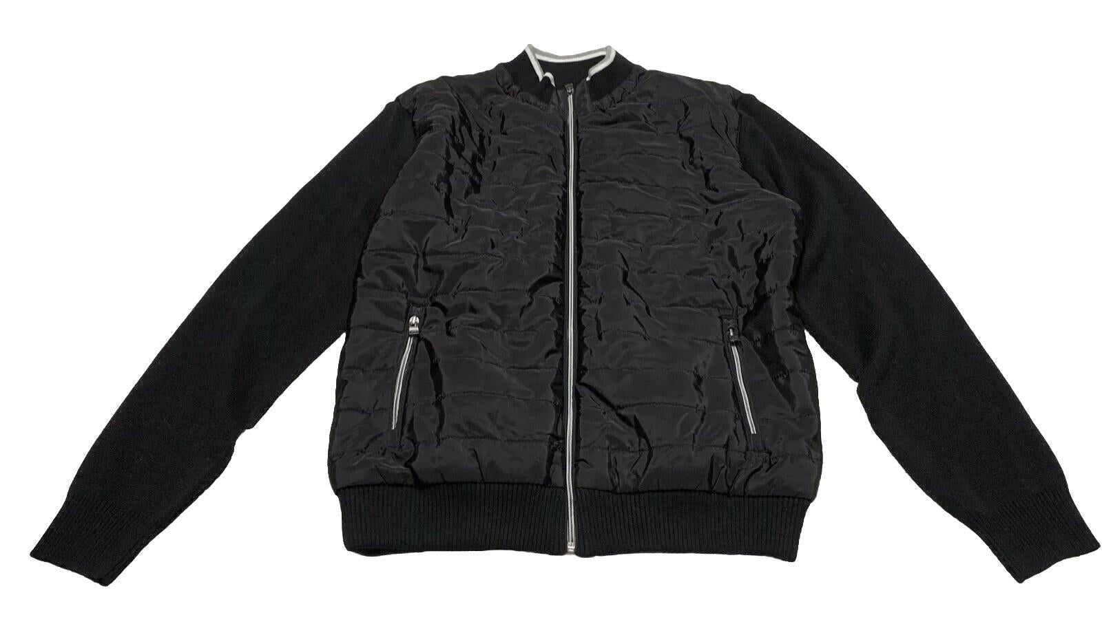 Xray Jeans Men's Size XL Black Light Weight Puffer Bomber Jacket