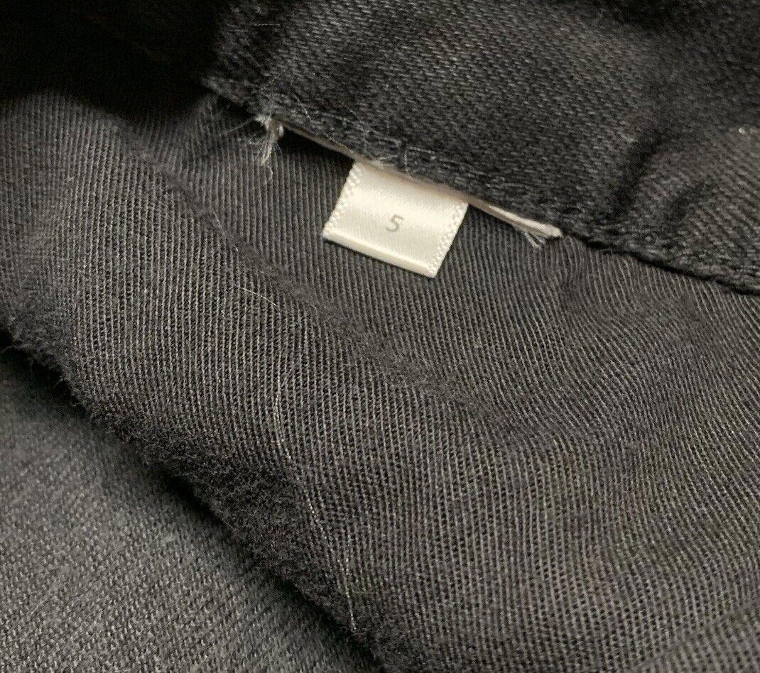 UNIQLO Girls Size 5 Black Jeans Slim Fit Straight Legs from Japan