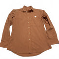 Antigua University of Texas Men’s Size Small Orange Striped Button-Up Shirt