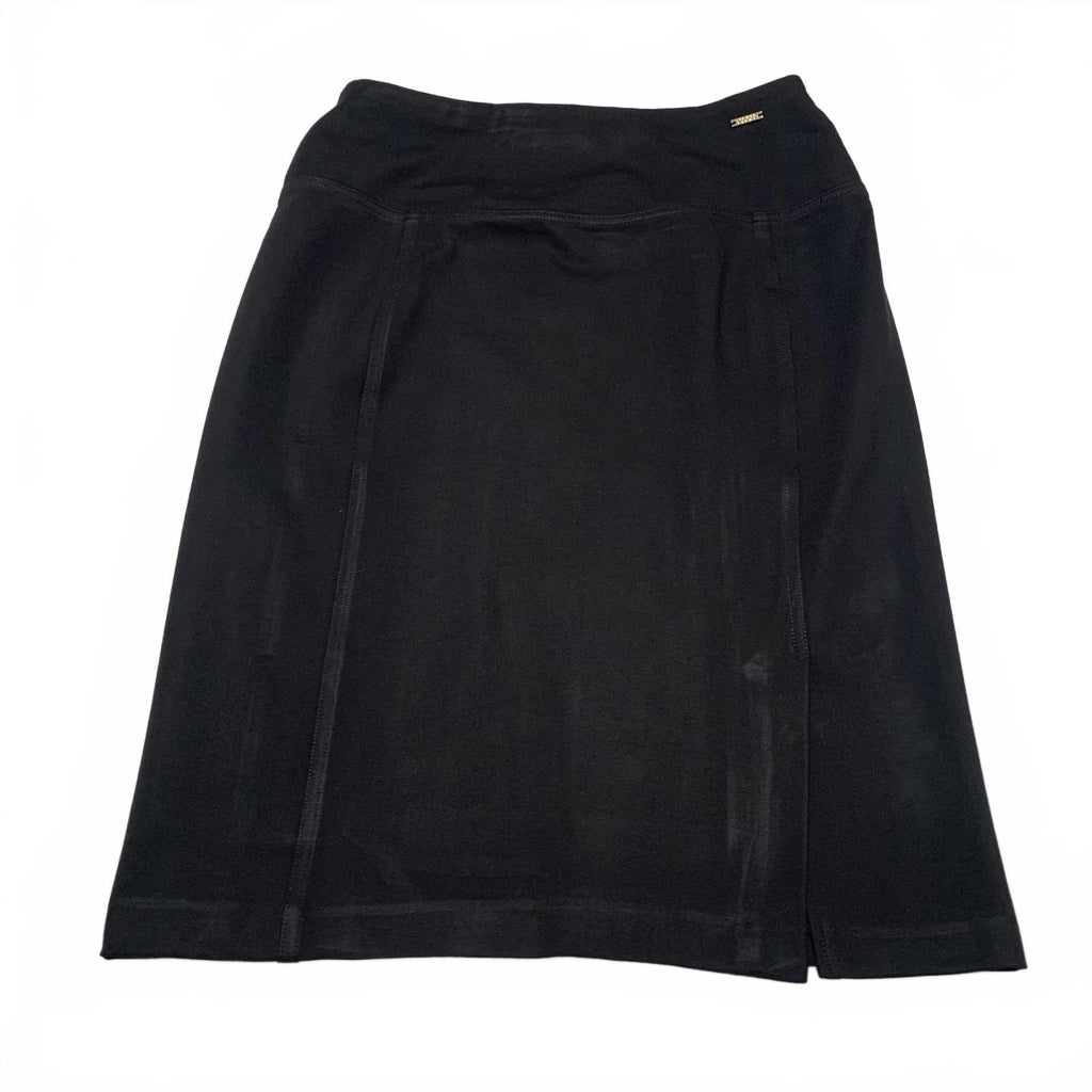 Ivanka Trump Womens Black Elegant Pencil Skirt Stretch 30" Waist Pull On