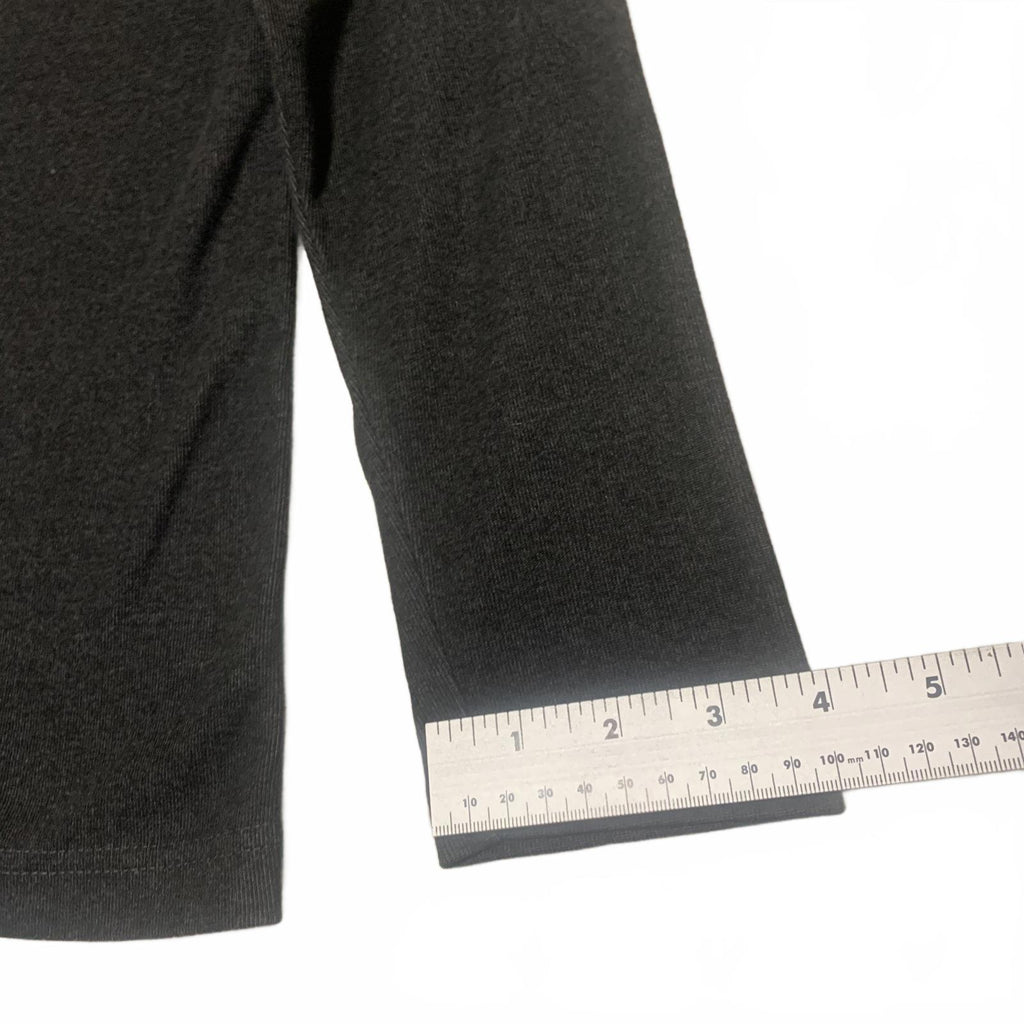 Flatseven Women's Size M Charcoal Gray Button Up Cardigan Sweater Minimalist