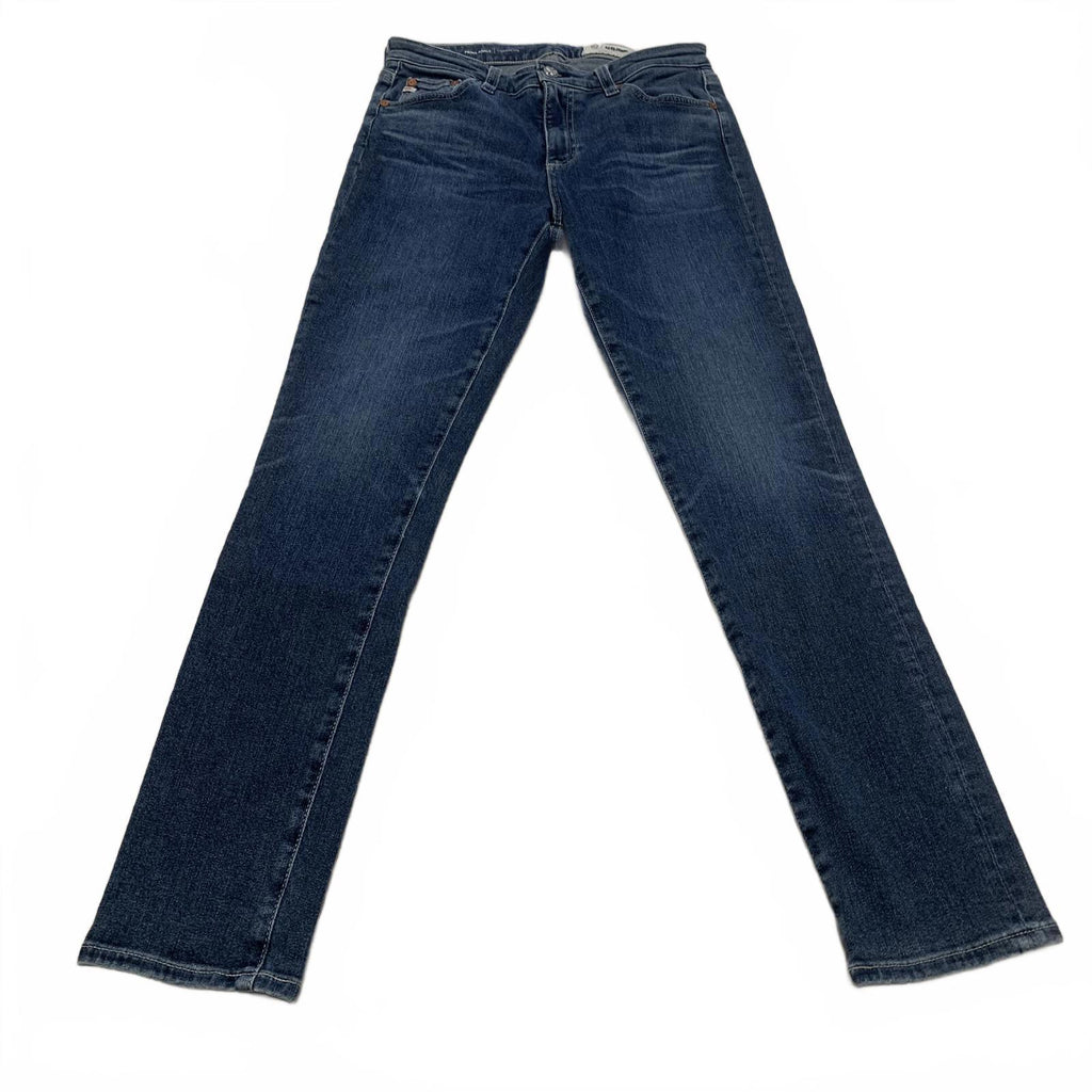 AG-ED Denim Women's Size 27 Blue Cigarette Leg Prima Ankle Jeans 26 x 27.5