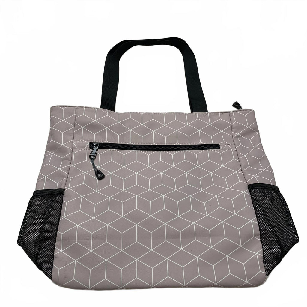 Esván Women's Utility Tote Shoulder Bag Floral Lilac