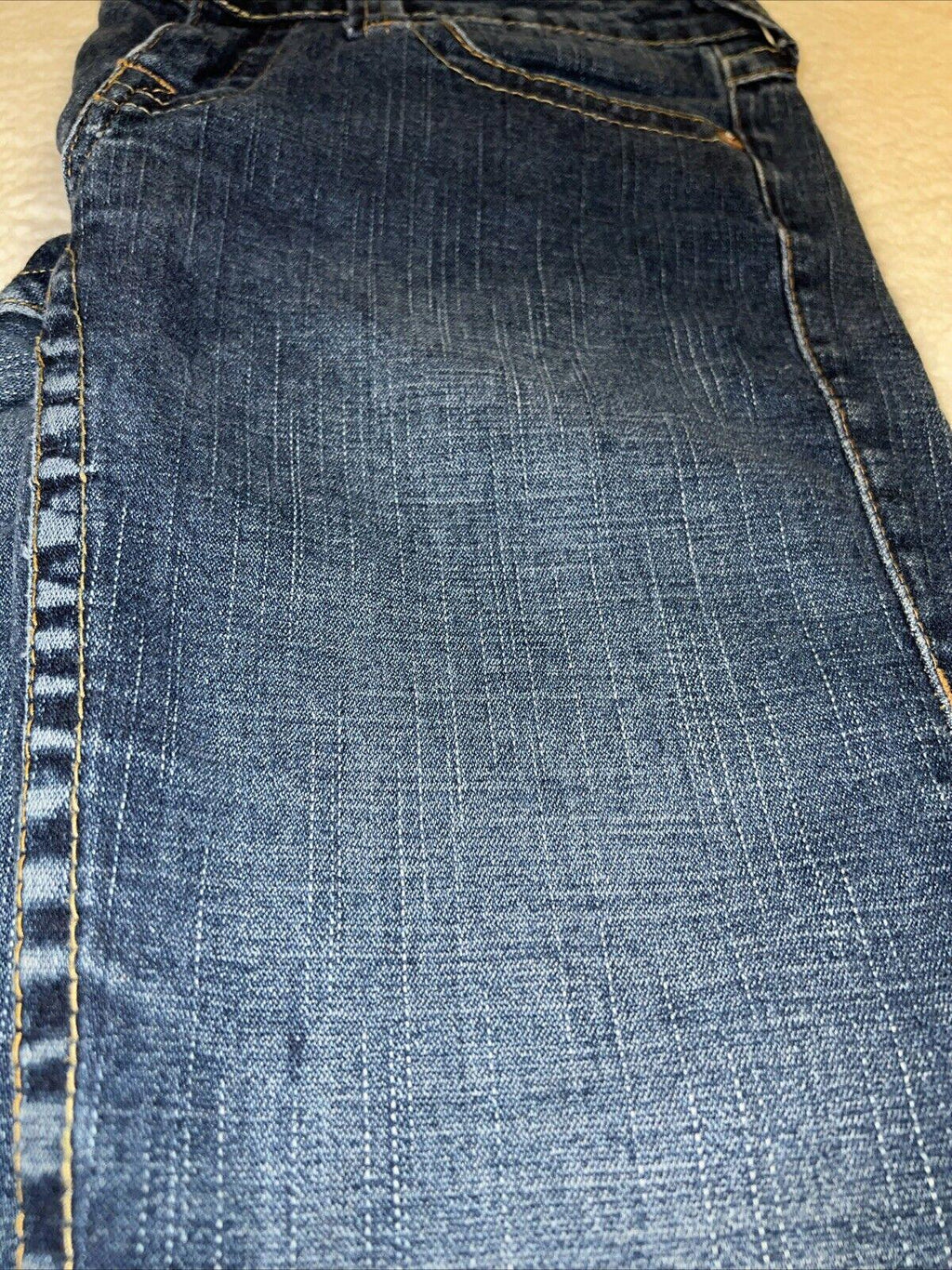 True Religion Skinny Jeans Women's Sz 29 Blue Back Flap