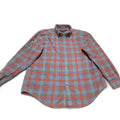 Vineyard Vines Men's XL Blue Orange Plaid Button Tucker Shirt