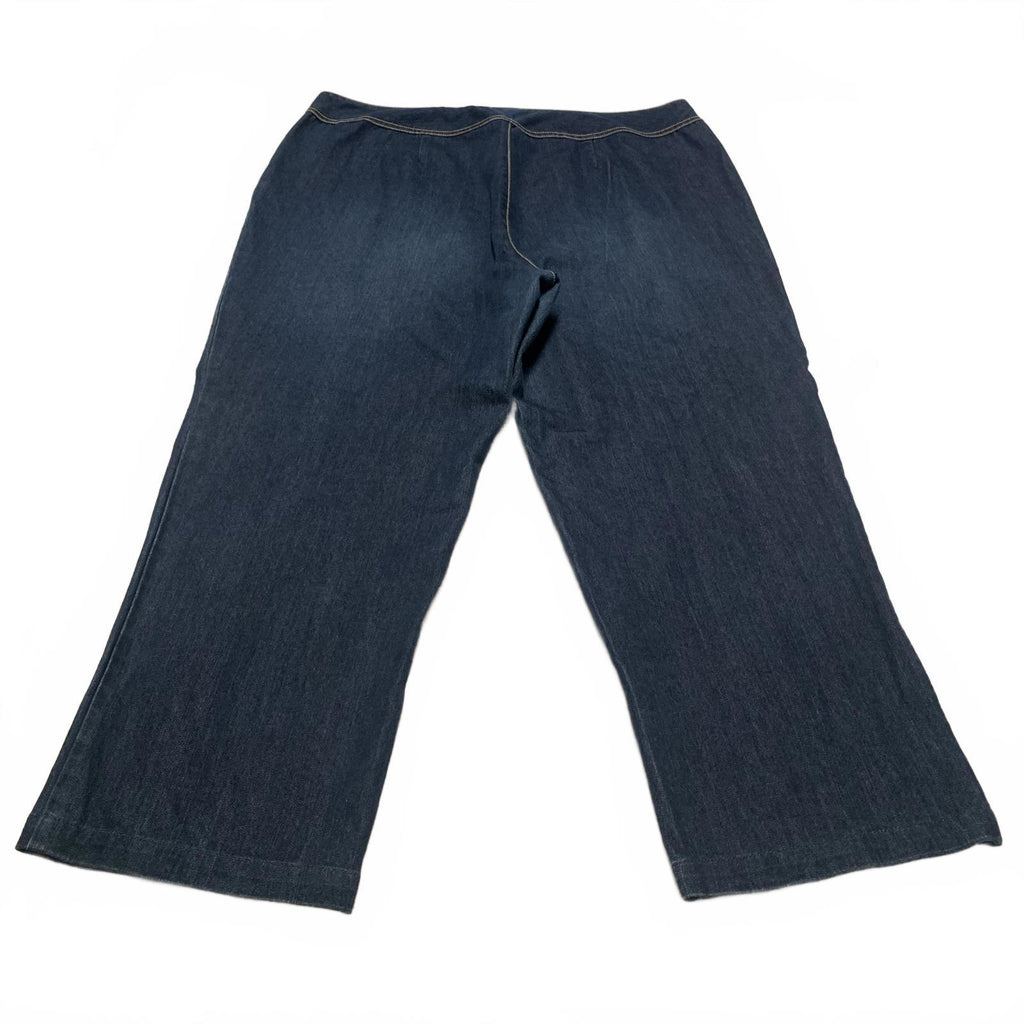 Sigrid Olsen Women's Sz 20 W Denim Jeans  Wide-Leg 44 x 30