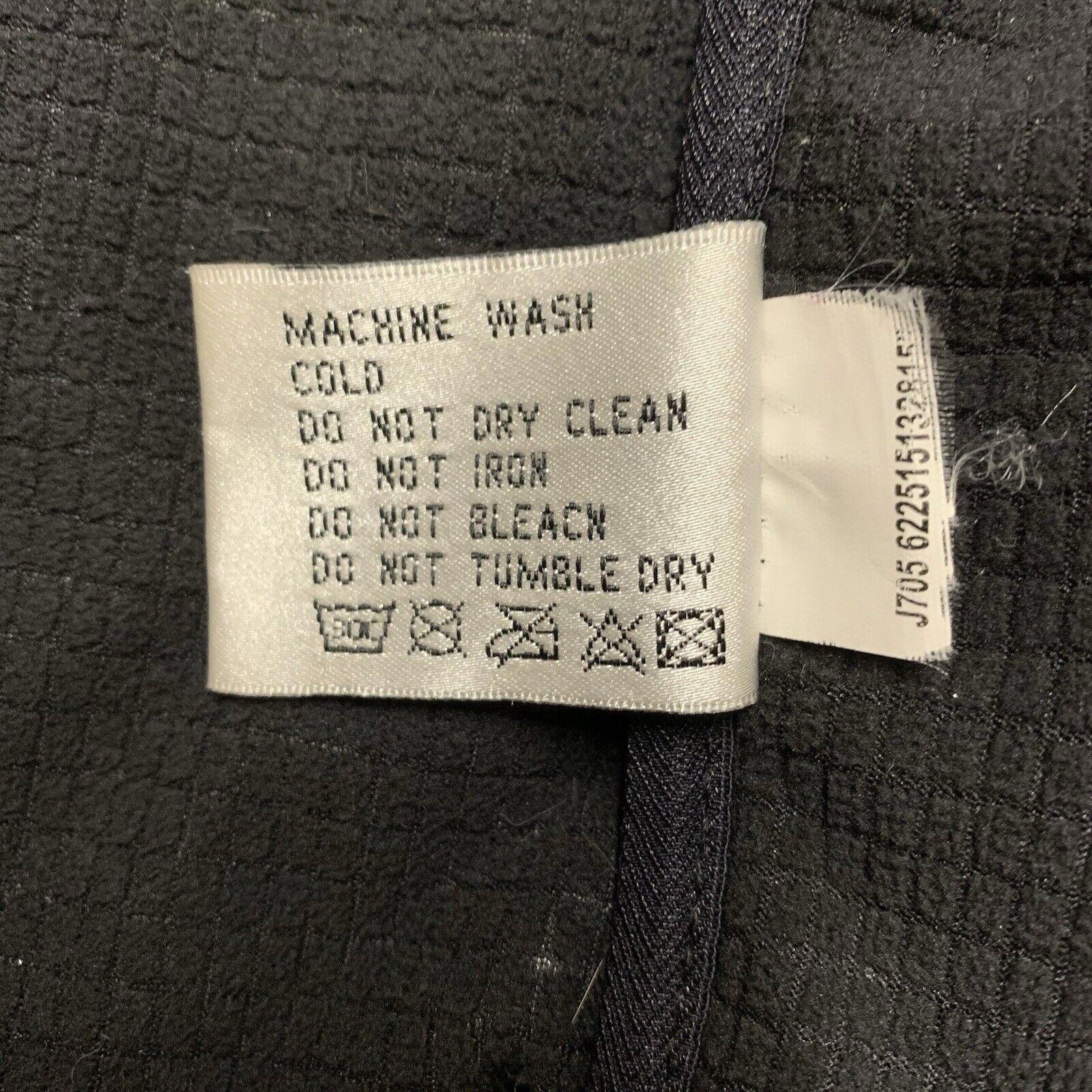 Port Authority Jacket Unisex Size M Google Planet Embroidered Black Zip Pockets