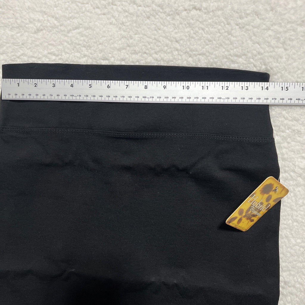 Hybrid & Company Women’s Large  Black Skirt Spandex Pencil Cut Work Office