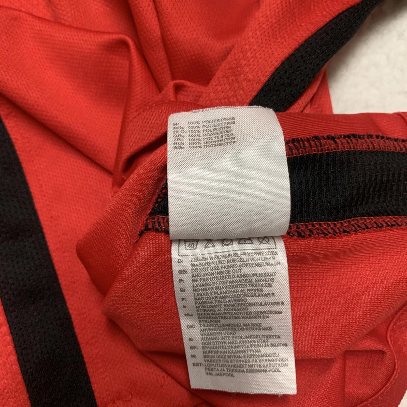 Nike USA Women's Soccer Jersey Size 26 Red Black Morgan #13 Dri-FIT Technology